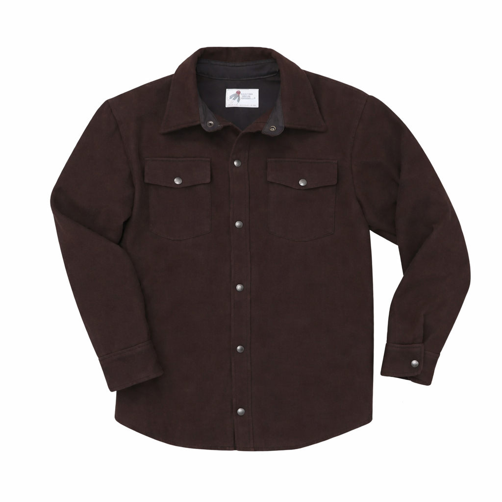 Teton Wool Shirt features two chest pockets a double wool collar Teton Wool Shirt features two chest pockets a double wool collar