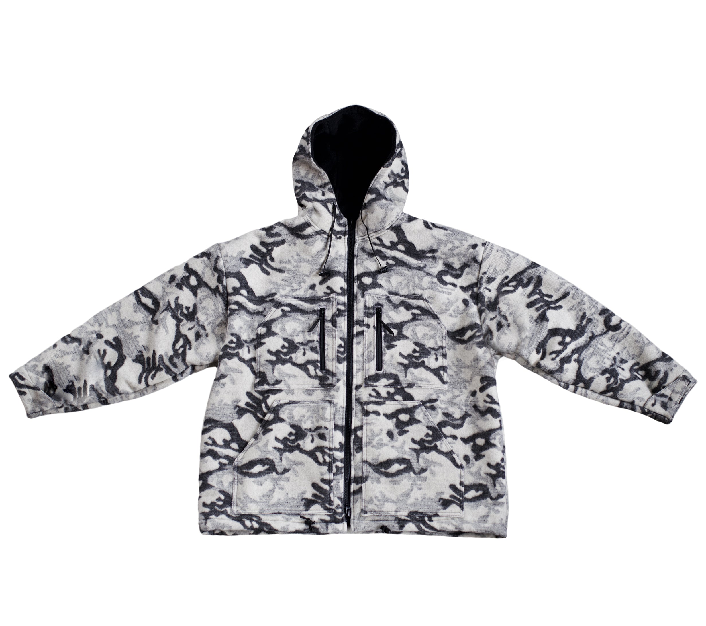 White snow camo outlet jacket