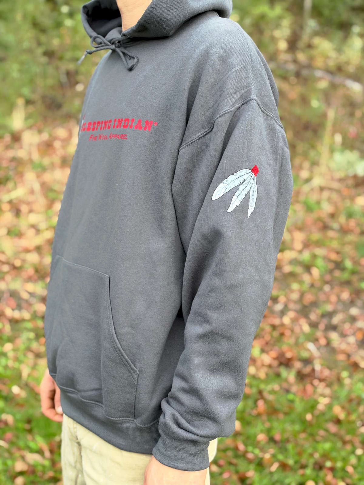 Sleeping Indian Hoodie