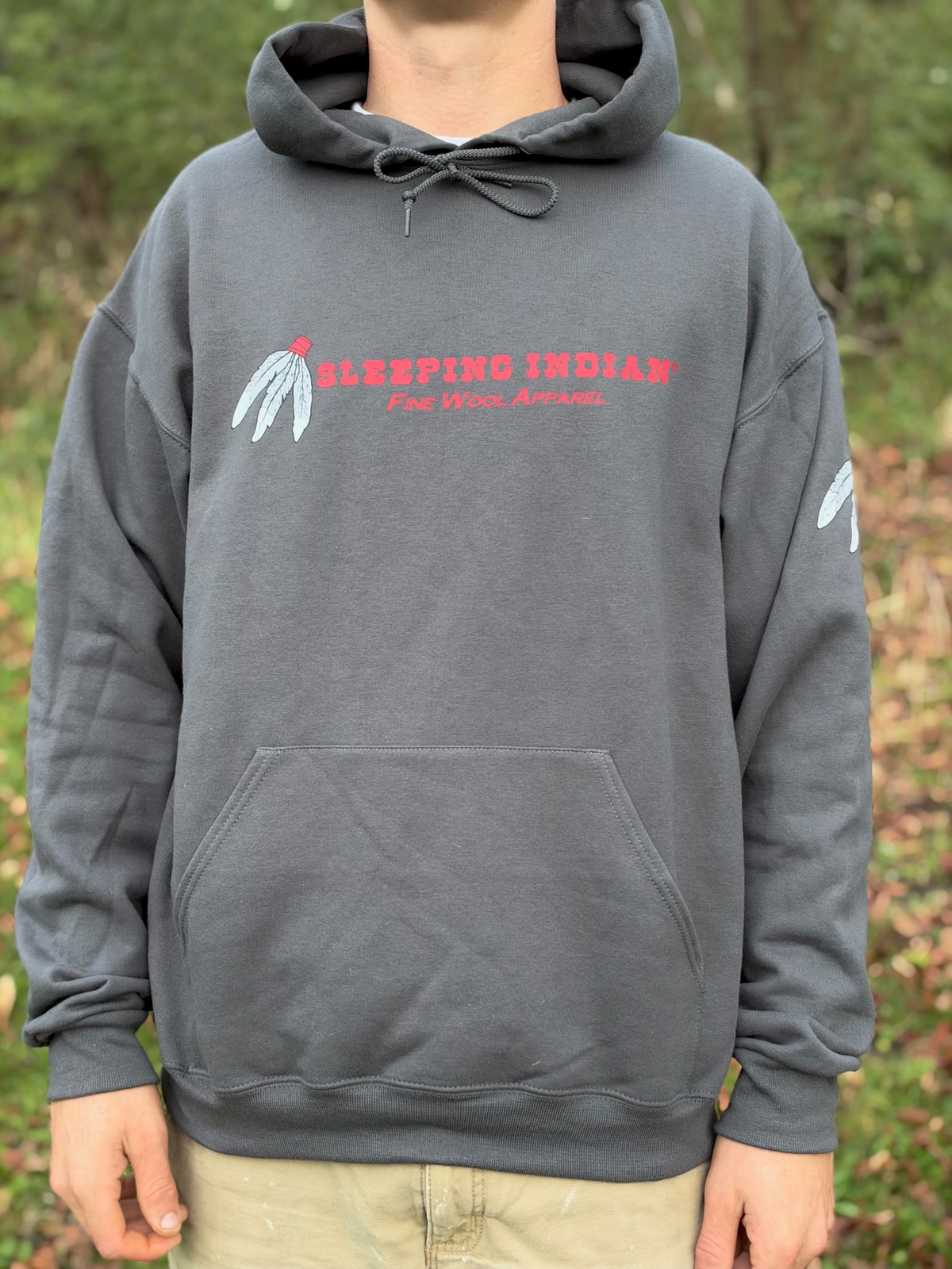 Sleeping Indian Hoodie