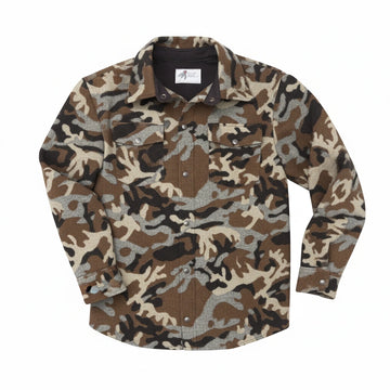 Teton Wool Shirt features two chest pockets a double wool collar Teton Wool Shirt features two chest pockets a double wool collar